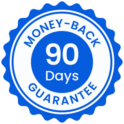 90-day money-back guarantee